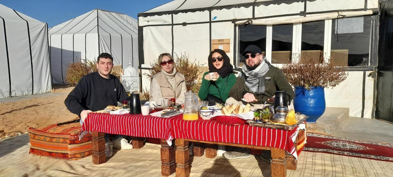 Abdo Luxury Camp With Heating Hotel Merzouga Eksteriør billede