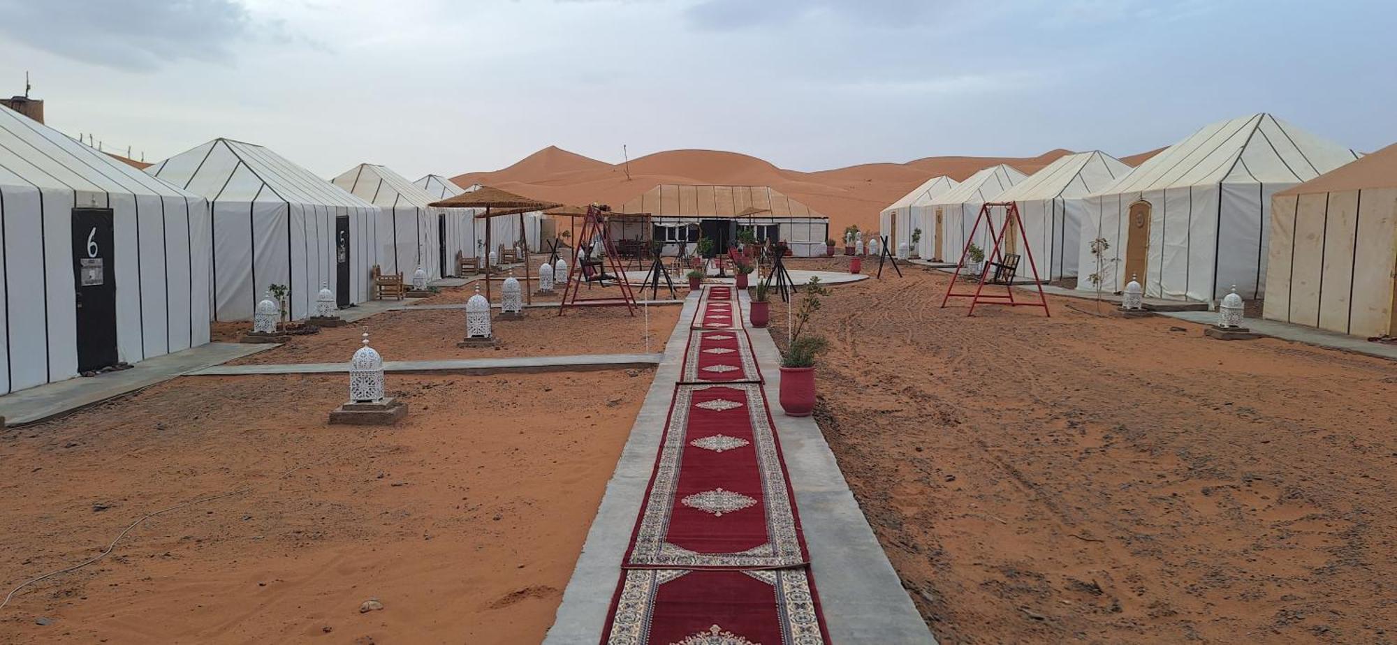 Abdo Luxury Camp With Heating Hotel Merzouga Eksteriør billede